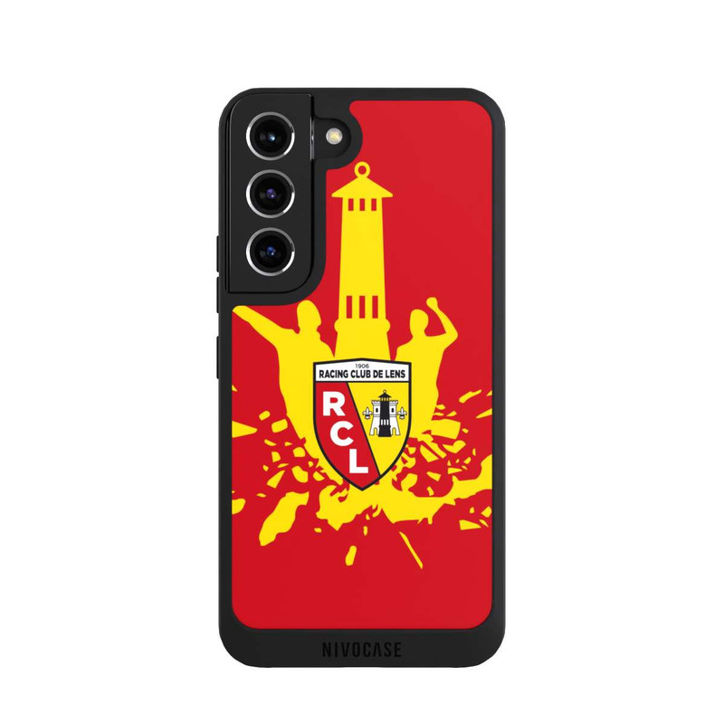 Galaxy S22 NIVOpure Tour RCL jaune sur rouge