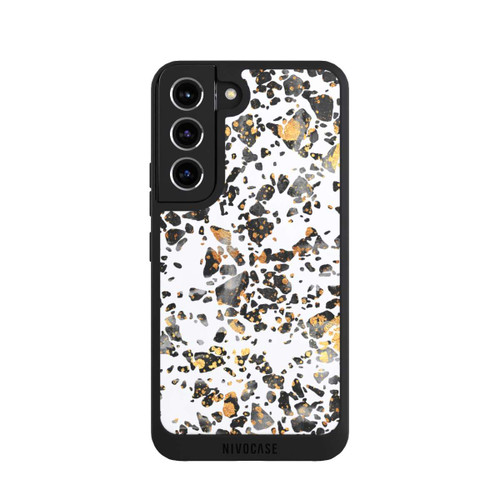 Samsung Galaxy S22 NIVOpure Gold Speckled Terrazzo