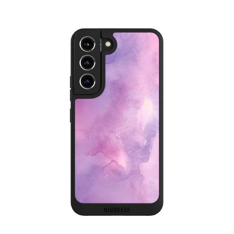 Galaxy S22 NIVOpure Watercolour Pink Clouds