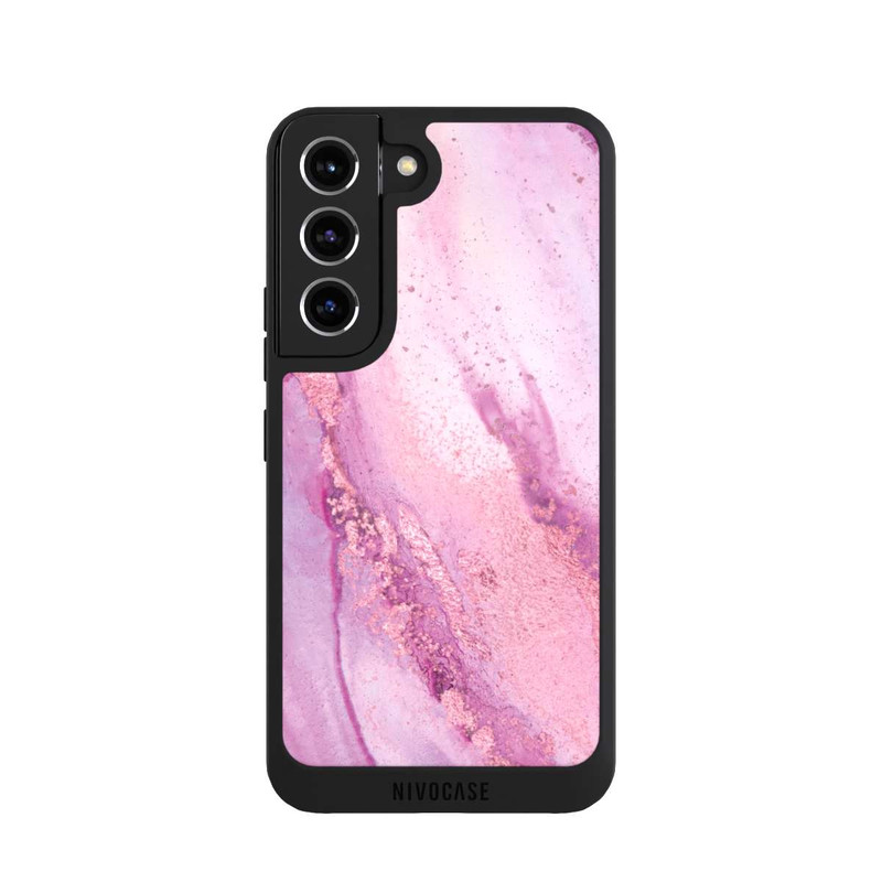 Galaxy S22 NIVOpure Encre murale en marbre violet