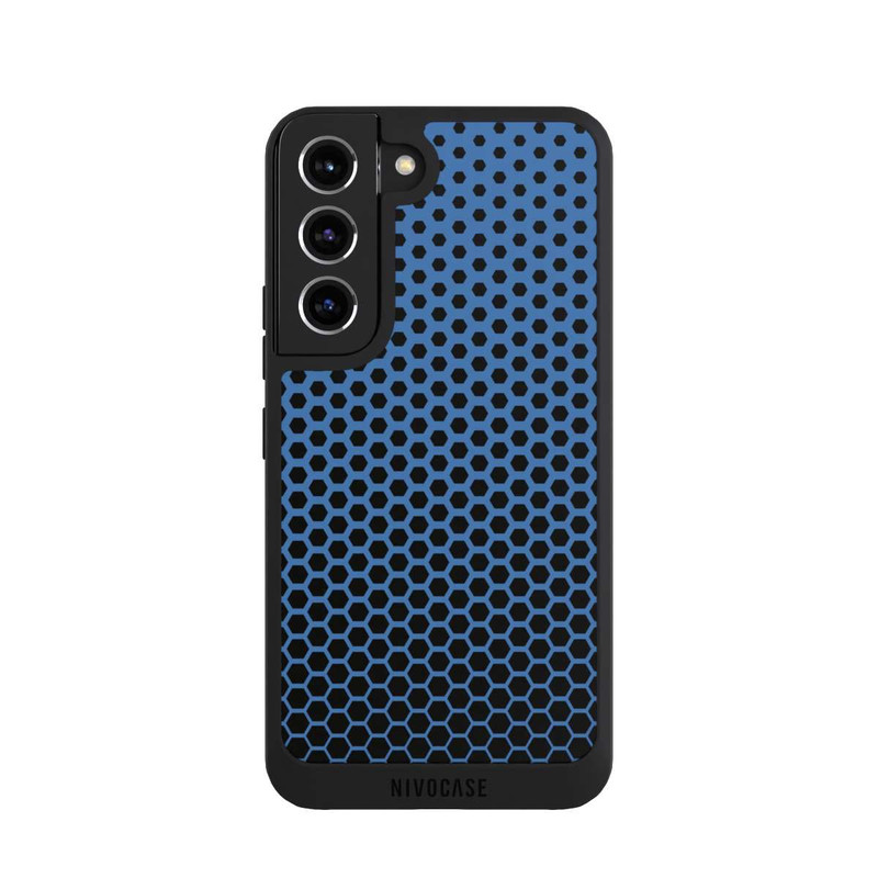 Galaxy S22 NIVOpure Metal Combs Blue