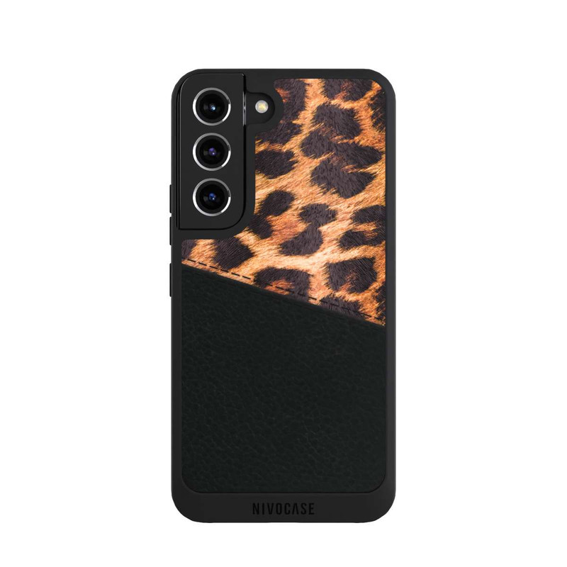 Galaxy S22 NIVOpure Cuir et Léoprint