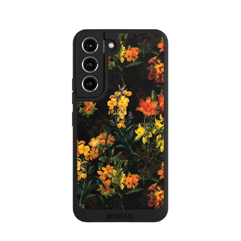 Galaxy S22 NIVOpure Fleurs Colorées Jaune