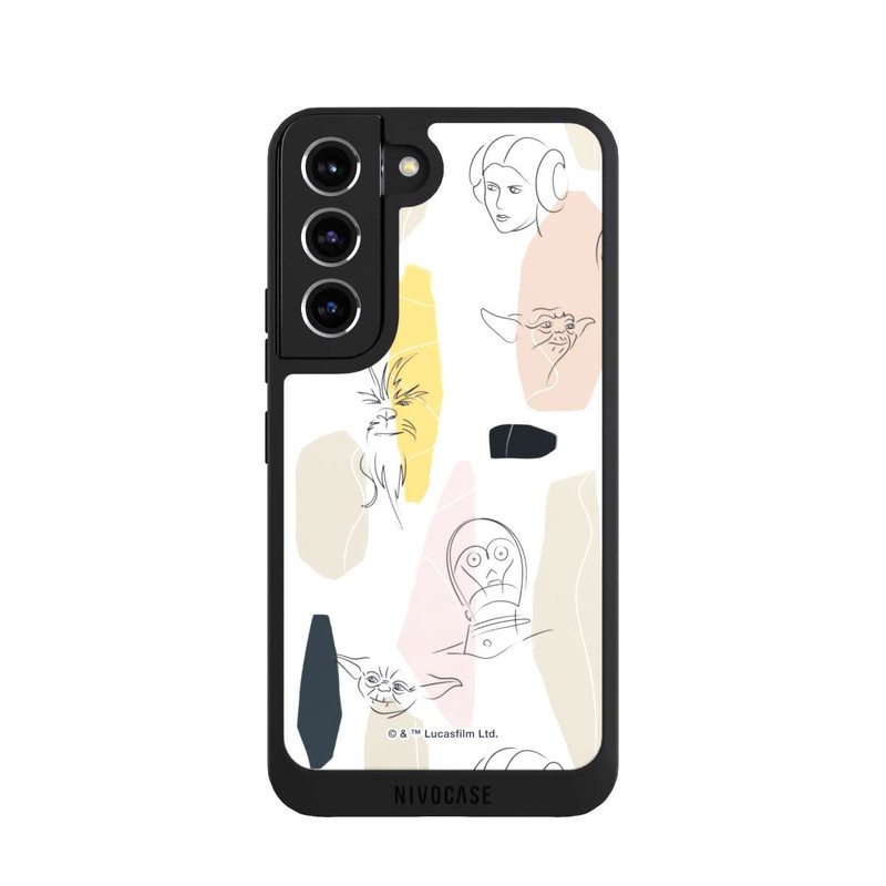Galaxy S22 NIVOpure Dessin de ligne "Bright Side