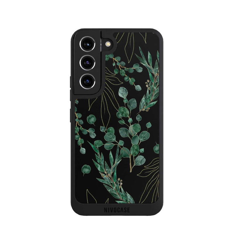 Galaxy S22 NIVOpure Eukalyptusblätter schwarz