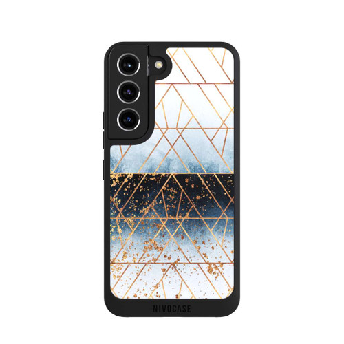 Samsung Galaxy S22 NIVOpure Winter Blue Geo