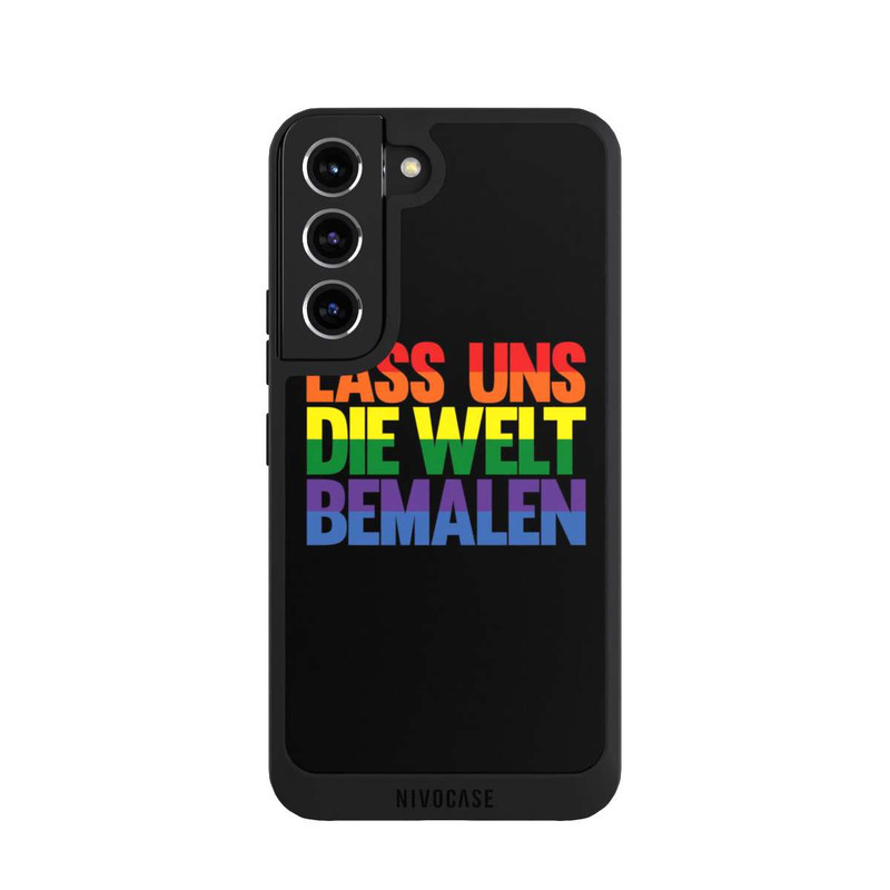 Galaxy S22 NIVOpure Lass uns die Welt Bemalen