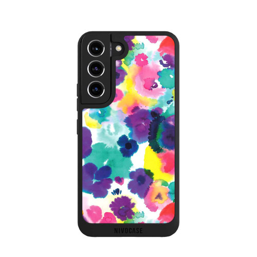 Samsung Galaxy S22 NIVOpure Aquarellblumen abstrakt