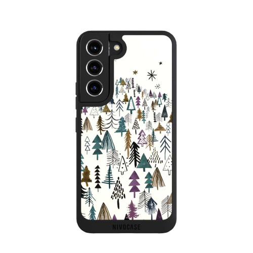 Samsung Galaxy S22 NIVOpure Bergbäume Wald Lila