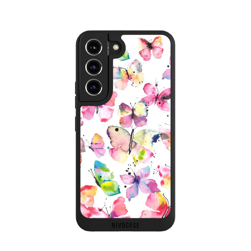Galaxy S22 NIVOpure Aquarell Frühlingsschmetterlinge