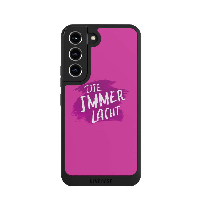 Galaxy S22 NIVOpure Die Immer Lacht Pink