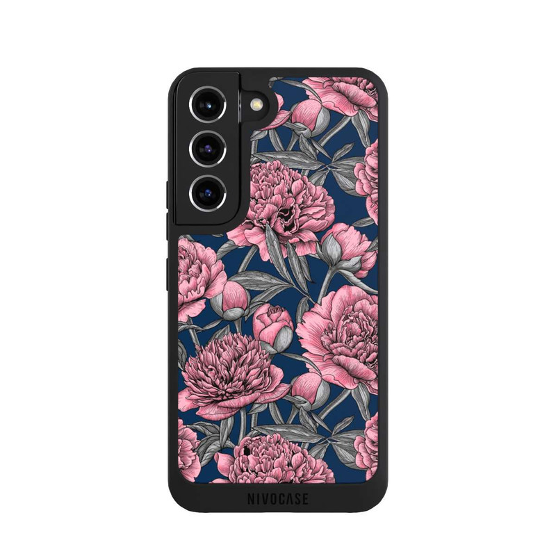 Galaxy S22 NIVOpure Jardin de pivoines de nuit 4