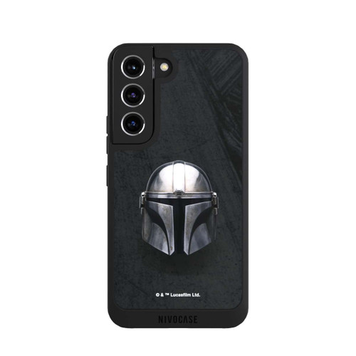 Samsung Galaxy S22 NIVOpure Schwarzer Mandalorianer Helm