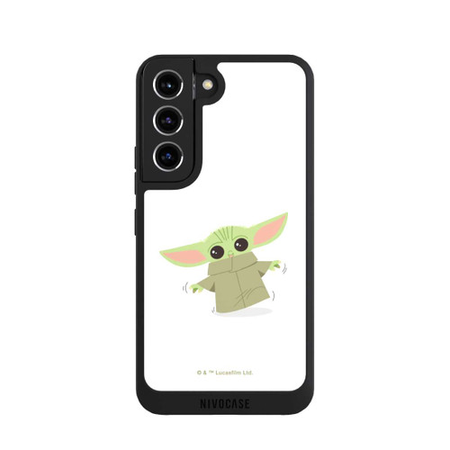 Samsung Galaxy S22 NIVOpure Baby Yoda läuft