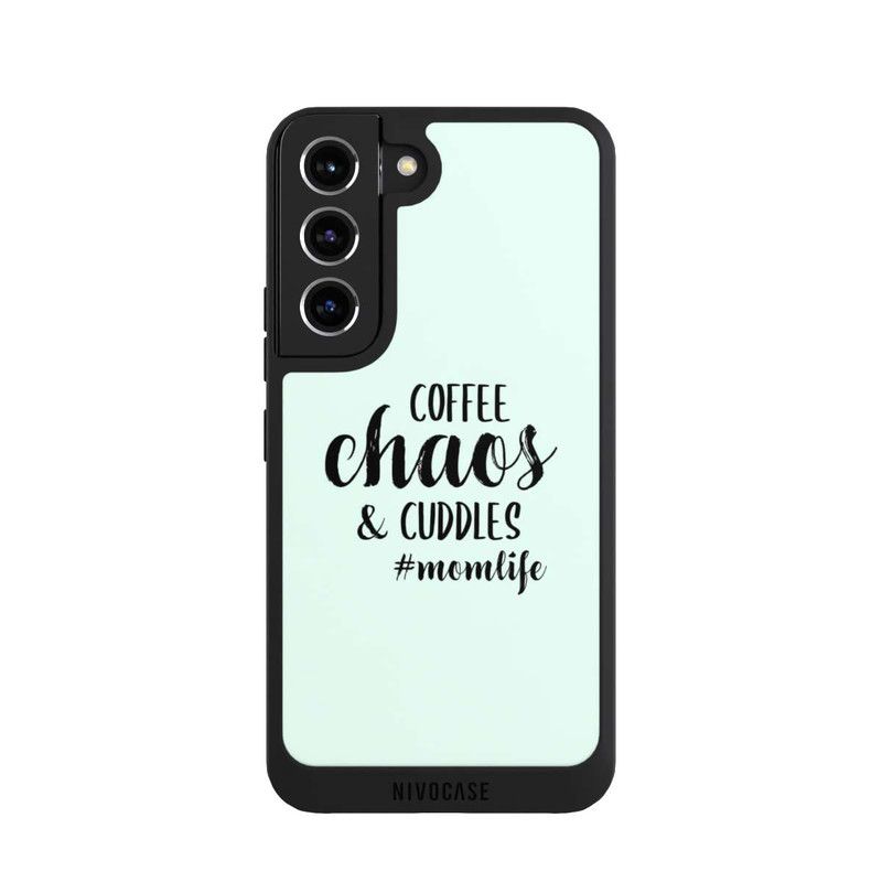 Galaxy S22 NIVOpure Coffee Chaos Cuddles Green