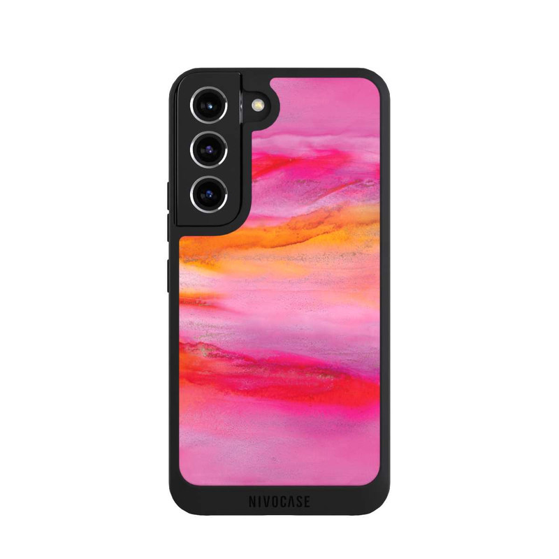 Galaxy S22 NIVOpure Encre Rose Vif