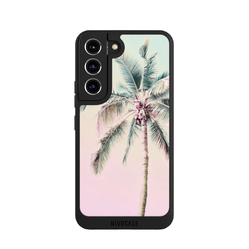 Galaxy S22 NIVOpure Palmier pastel