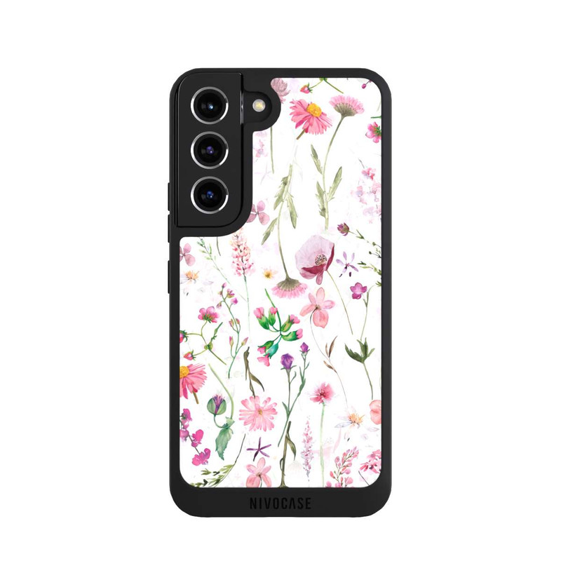 Galaxy S22 NIVOpure Pink Flower Meadow