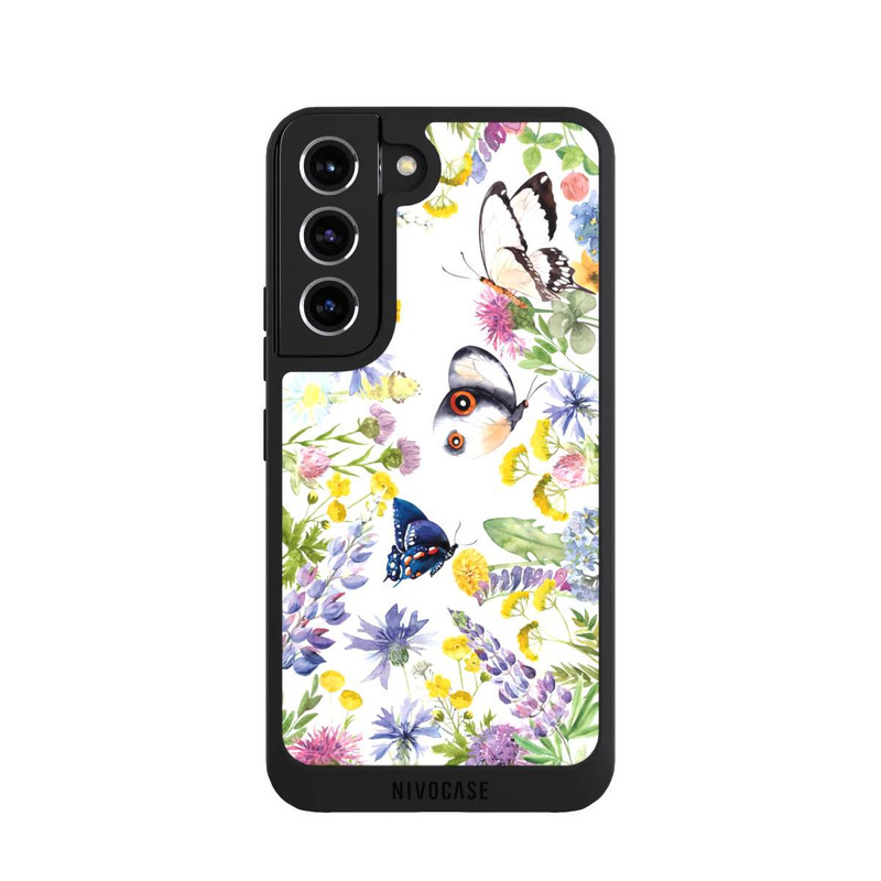 Galaxy S22 NIVOpure Fleurs Printanières et Papillons