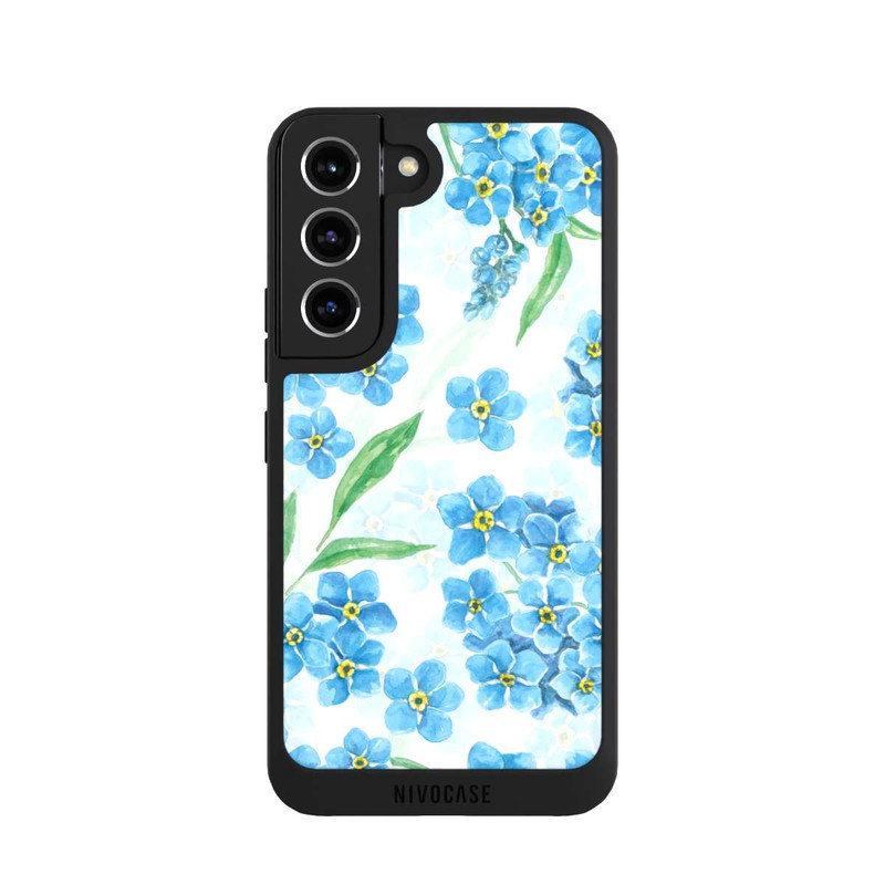 Galaxy S22 NIVOpure Forget Me Not Pattern 
