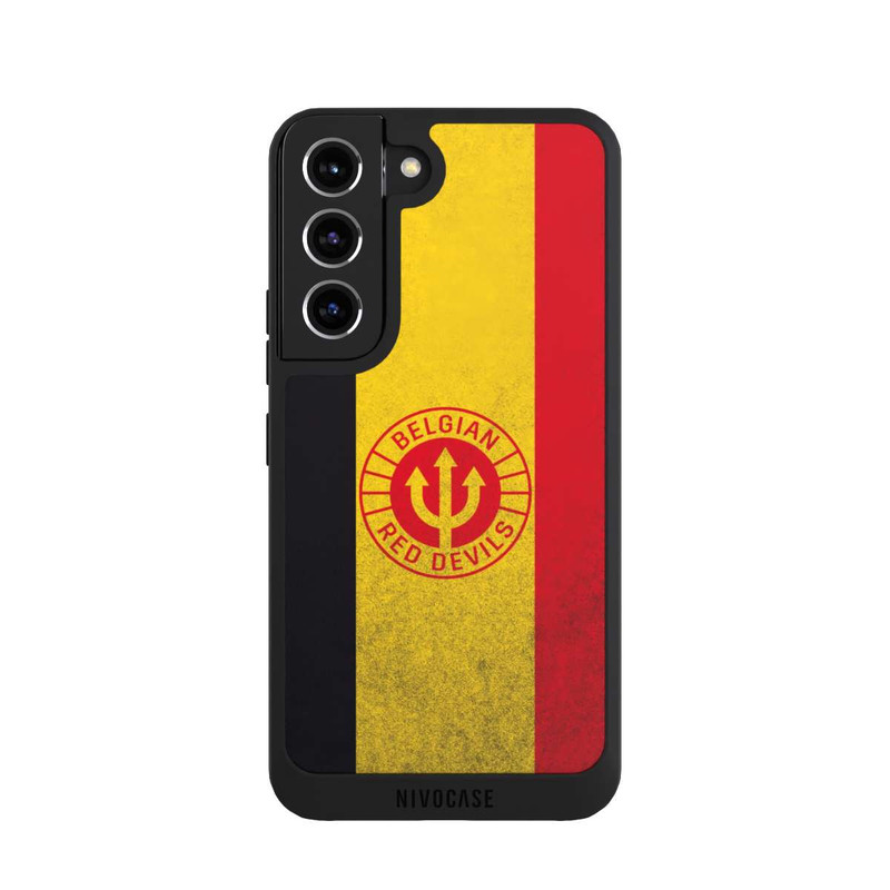 Galaxy S22 NIVOpure Diables Rouges Belges Drapeau
