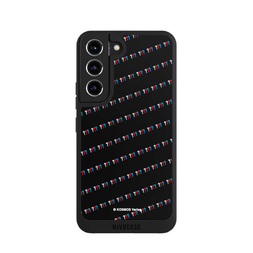 Samsung Galaxy S22 NIVOpure Drei Fragezeichen Muster Schräg