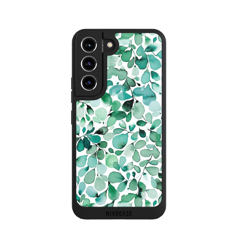 Galaxy S22 NIVOpure Feuilles feuillues à motif aquarelle