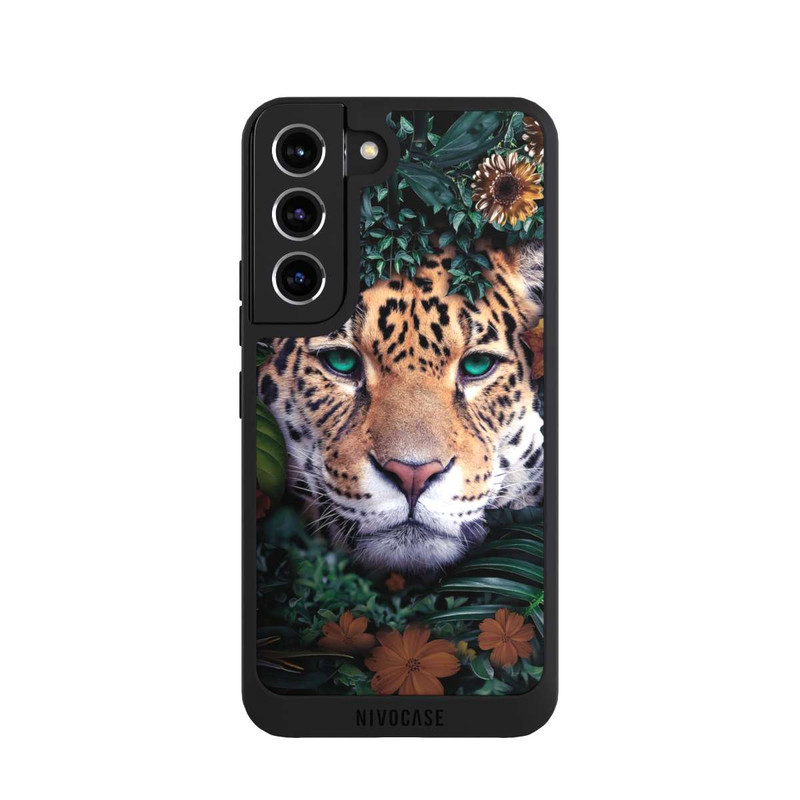 Galaxy S22 NIVOpure Jaguar dans la jungle verte