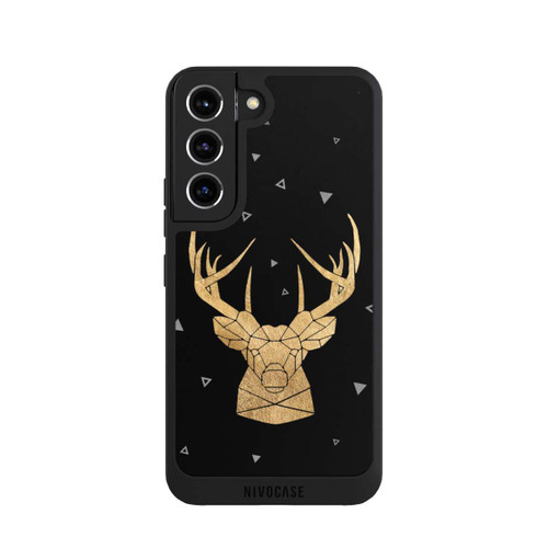 Samsung Galaxy S22 NIVOpure Geometrischer Hirsch und Geweih