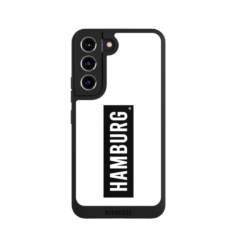 Galaxy S22 NIVOpure HSV Hambourg noir et blanc