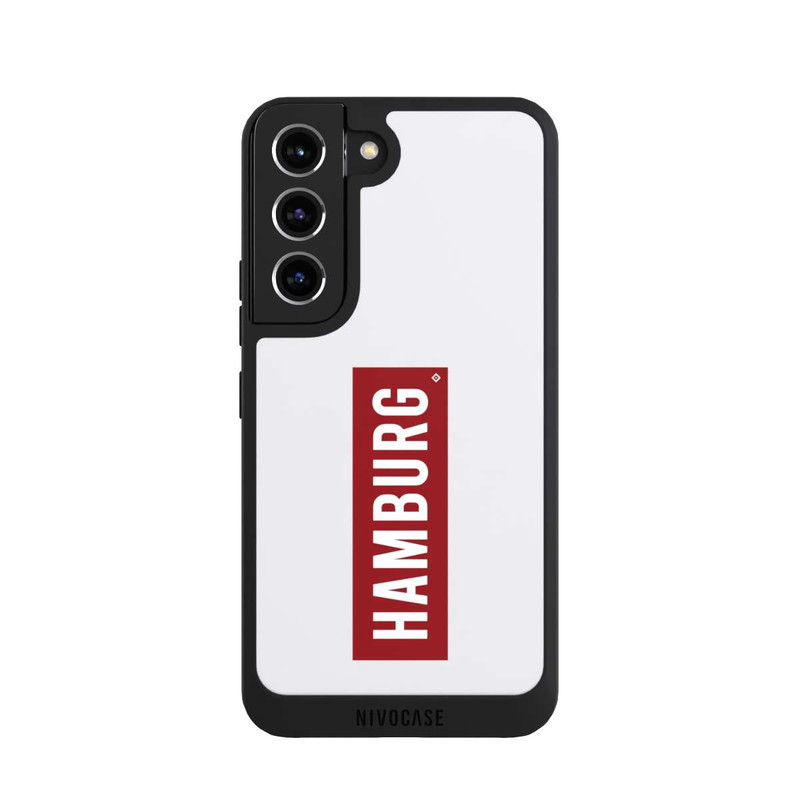 Galaxy S22 NIVOpure HSV Hambourg rouge et blanc