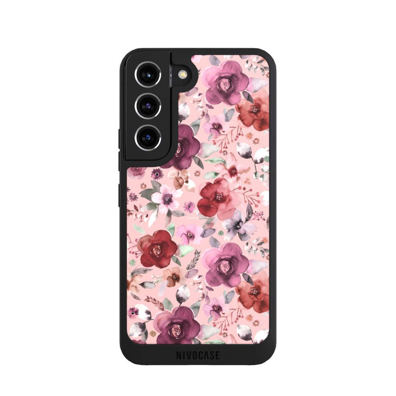 Galaxy S22 NIVOpure Bouquet Abondant Romance Rose
