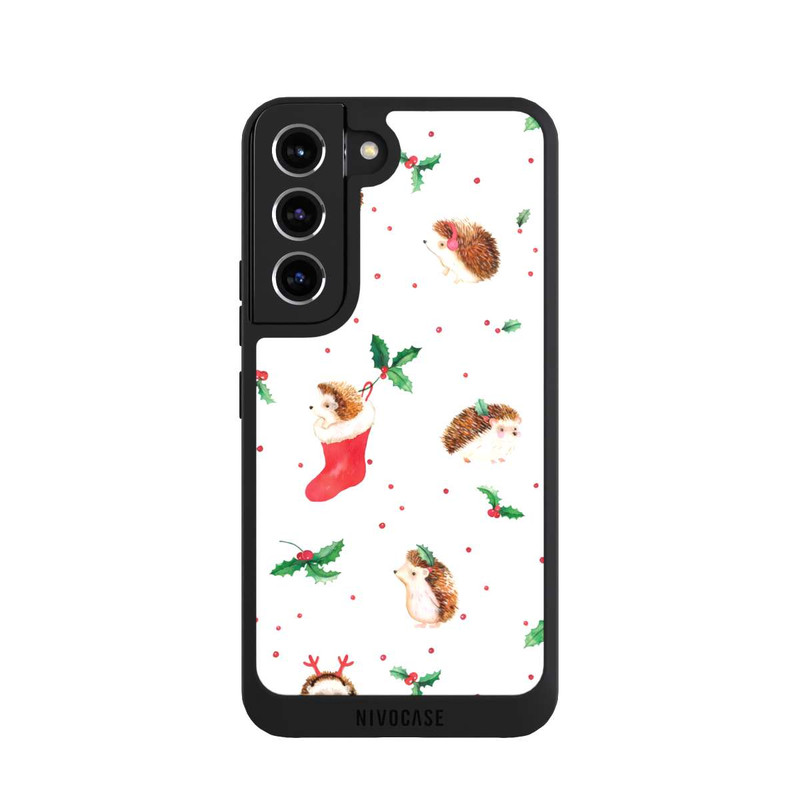 Galaxy S22 NIVOpure Christmas Cute Hedgehog