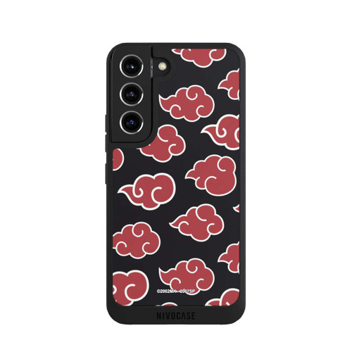 Samsung Galaxy S22 NIVOpure Akatsuki Pattern Black Big