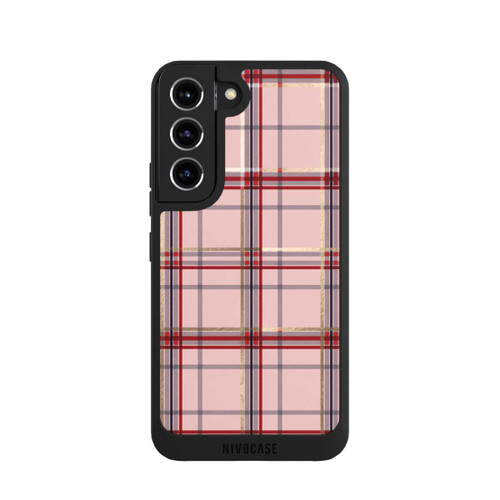 Samsung Galaxy S22 NIVOpure TARTAN PINK