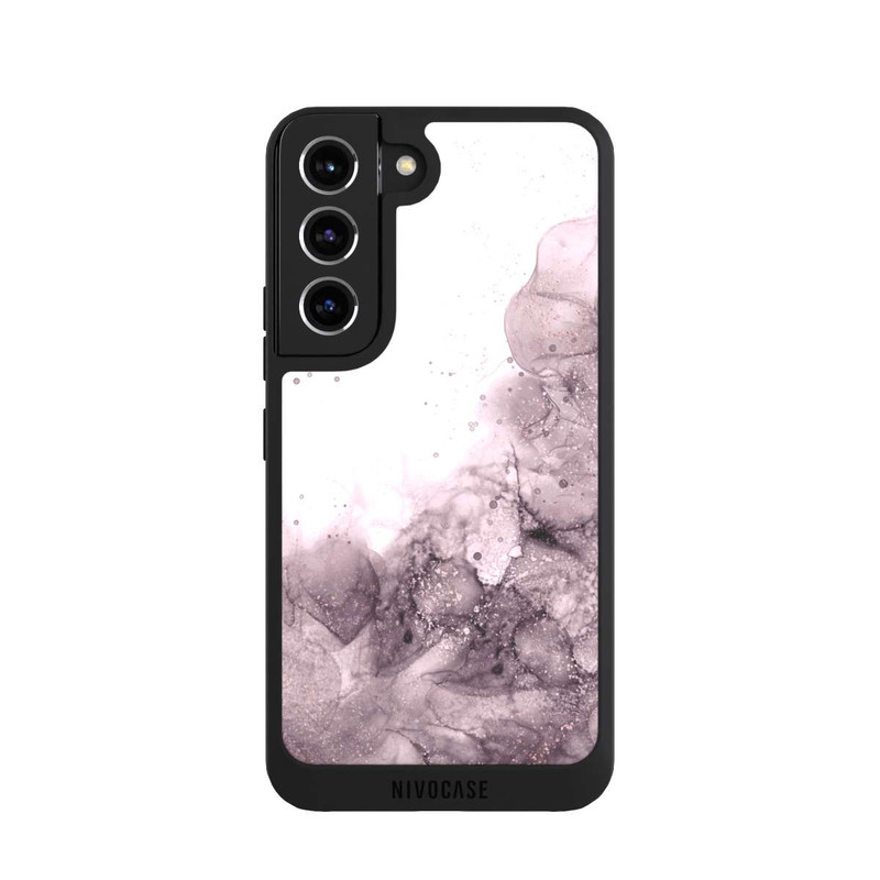 Galaxy S22 NIVOpure Paillettes glamour roses