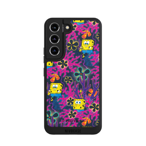 Samsung Galaxy S22 NIVOpure Spongebob - Coral Pattern