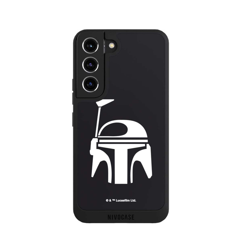 Galaxy S22 NIVOpure Casque Boba Fett Noir