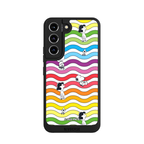 Samsung Galaxy S22 NIVOpure Snoopy Pattern Rainbow