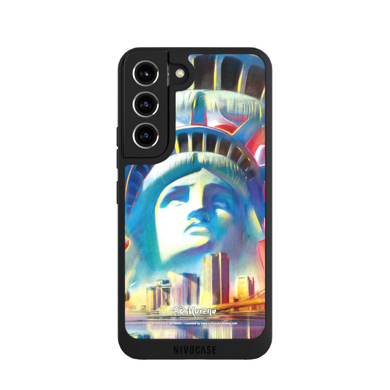 Galaxy S22 NIVOpure New York Liberty Art By P.D. Moreno