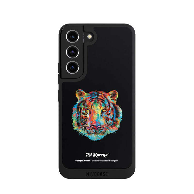 Galaxy S22 NIVOpure Tiger Art By P.D. Moreno