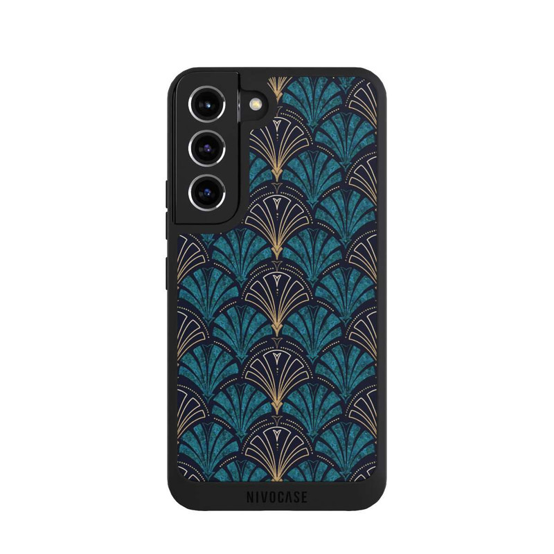 Galaxy S22 NIVOpure Éventails Art Déco Or