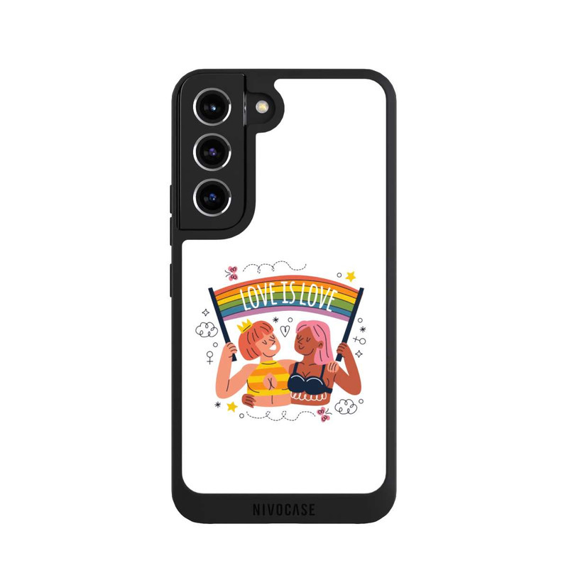 Galaxy S22 NIVOpure Love is Love Femmes
