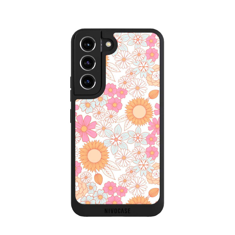 Galaxy S22 NIVOpure Fleurs Bohémienne Rétro 1