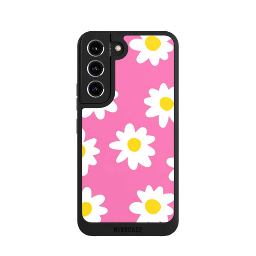 Samsung Galaxy S22 NIVOpure Marguerites Pattern Rose
