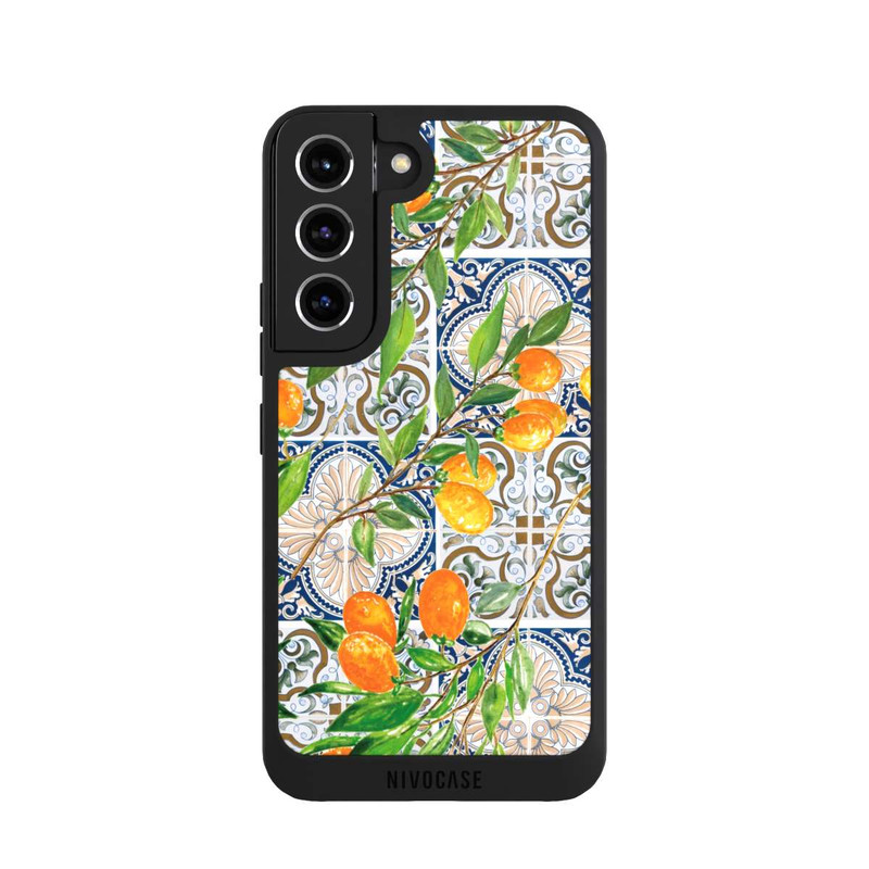 Galaxy S22 NIVOpure Greek oranges pattern