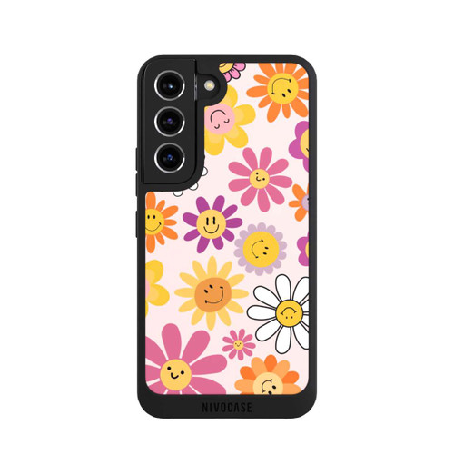 Samsung Galaxy S22 NIVOpure Smiles Pink Flowers