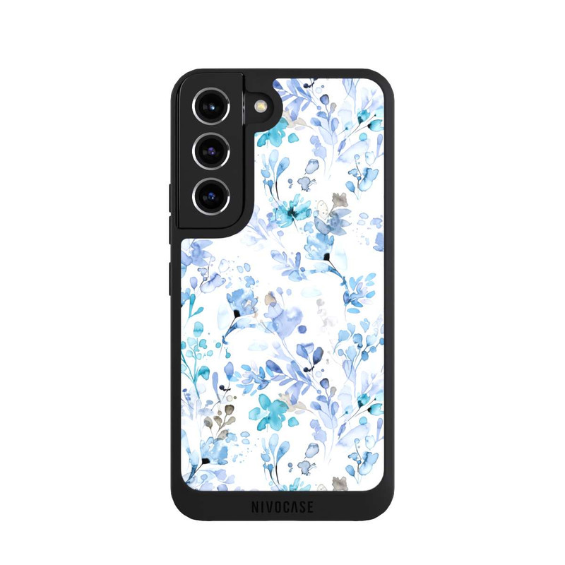 Galaxy S22 NIVOpure Frühlingsunkraut blau