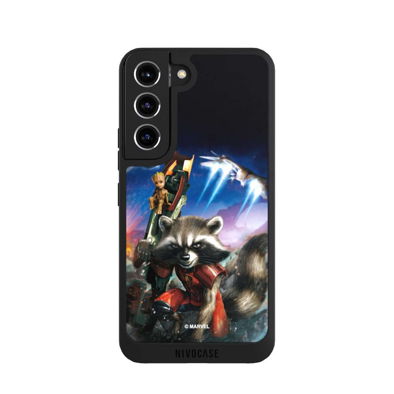 Galaxy S22 NIVOpure Rocket & Baby Groot Guardians Of The Galaxy