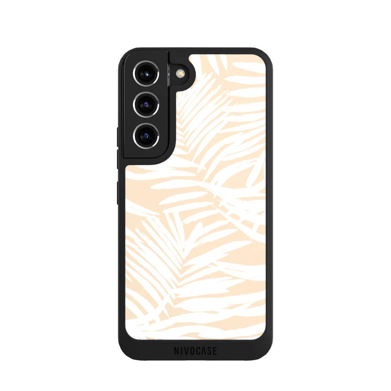 Galaxy S22 NIVOpure Fond Beige Boho Fern